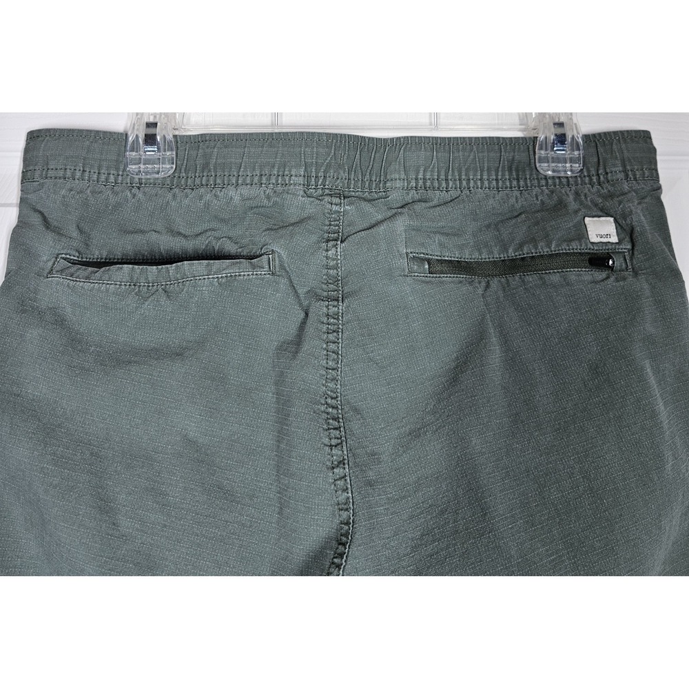 Vuori Pants Womens Ripstop Climber Large Army Green Hiking Athleisure Outdoor - Picture 7 of 12
